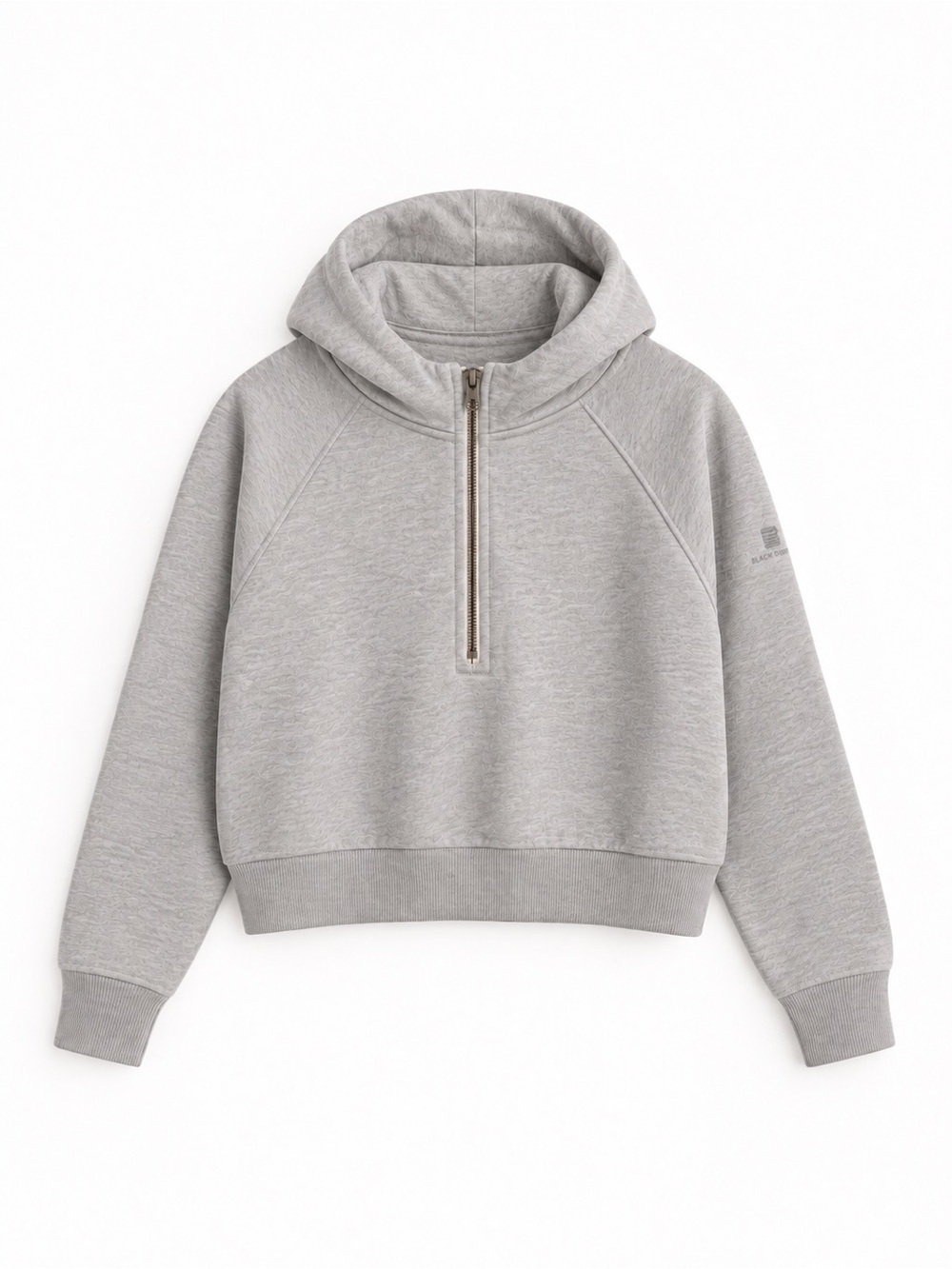 Vuori Light Restore Half Zip Gray Hoodie Sweatshirt | Size M